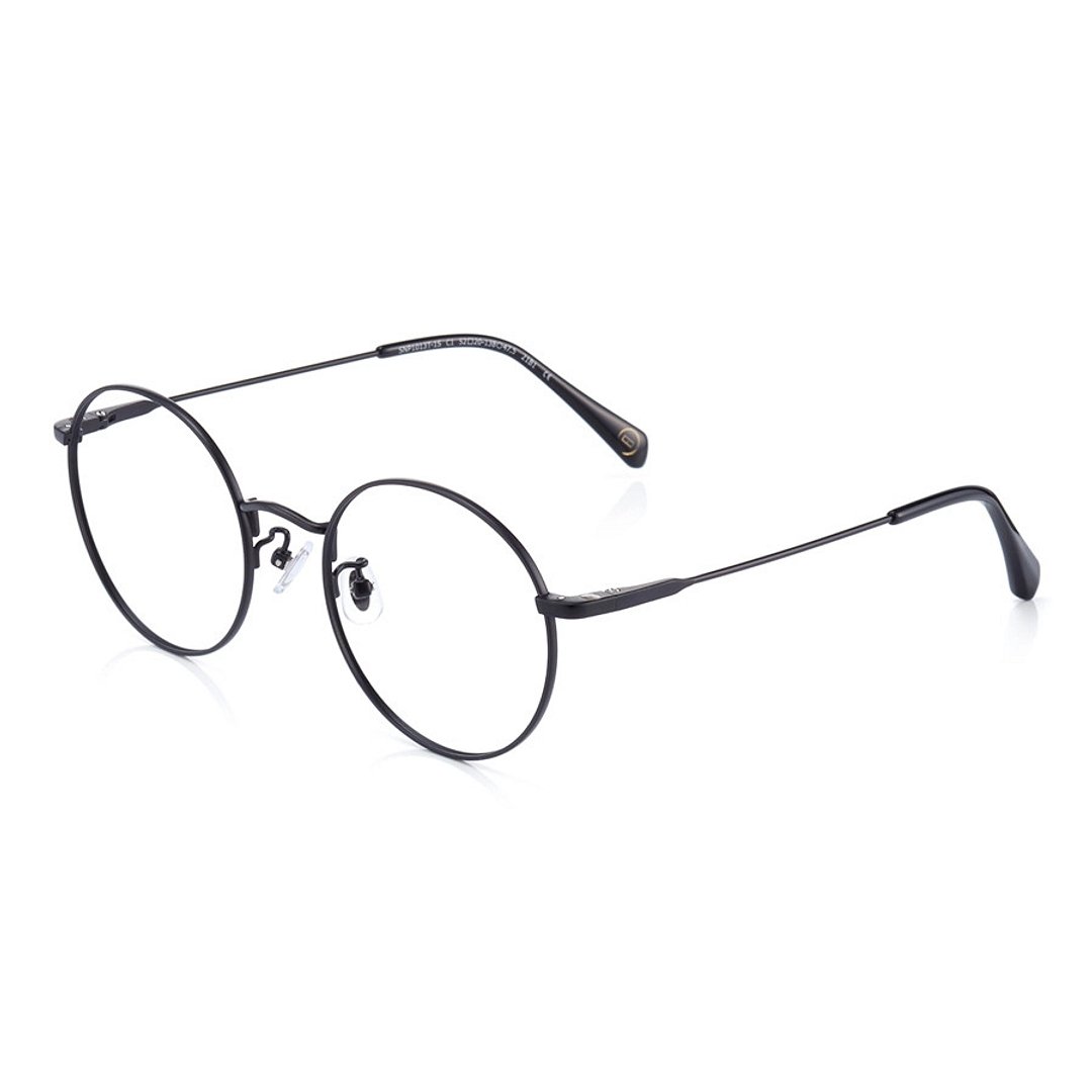 OWNDAYS | SUN Black Full Rim Round left side