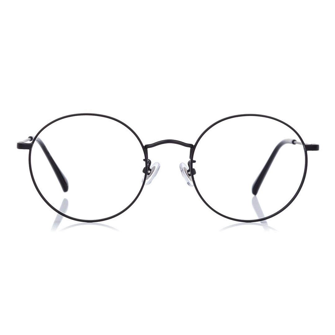 OWNDAYS | SUN Black Full Rim Round left side