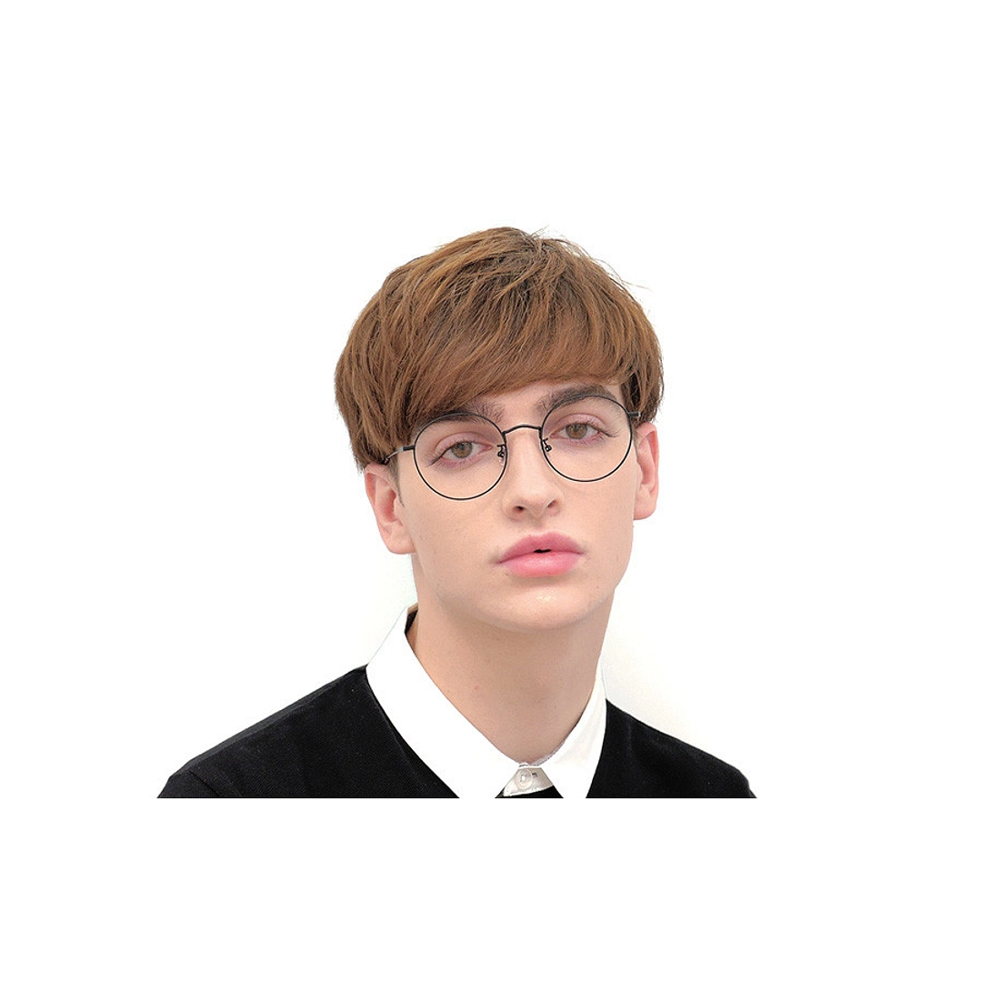 OWNDAYS | SUN Black Full Rim Round left side