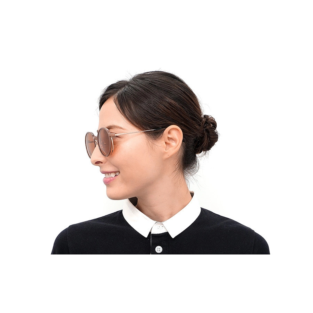 OWNDAYS | SUN Gold Full Rim Round right side