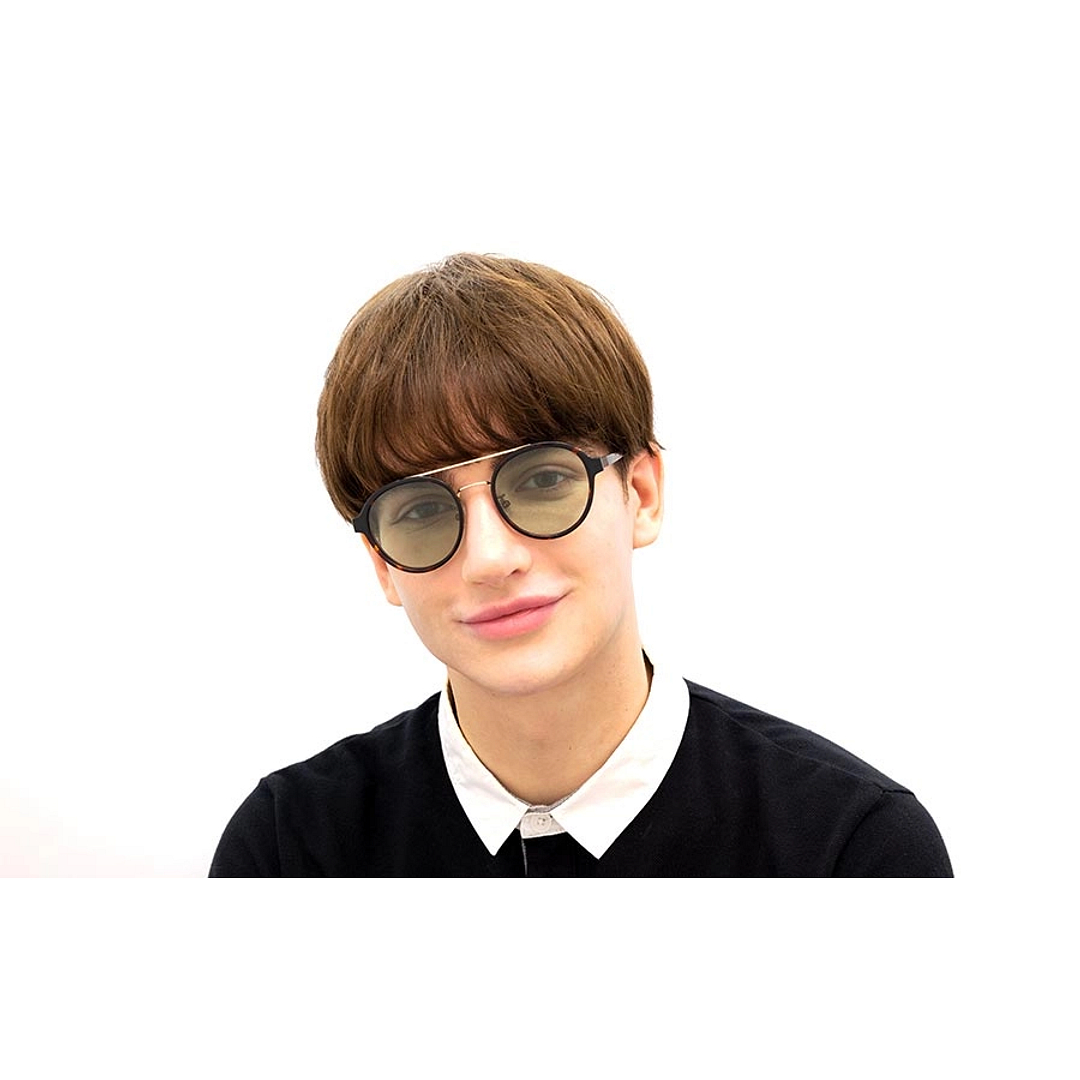 OWNDAYS | SUN Black Full Rim Boston right side