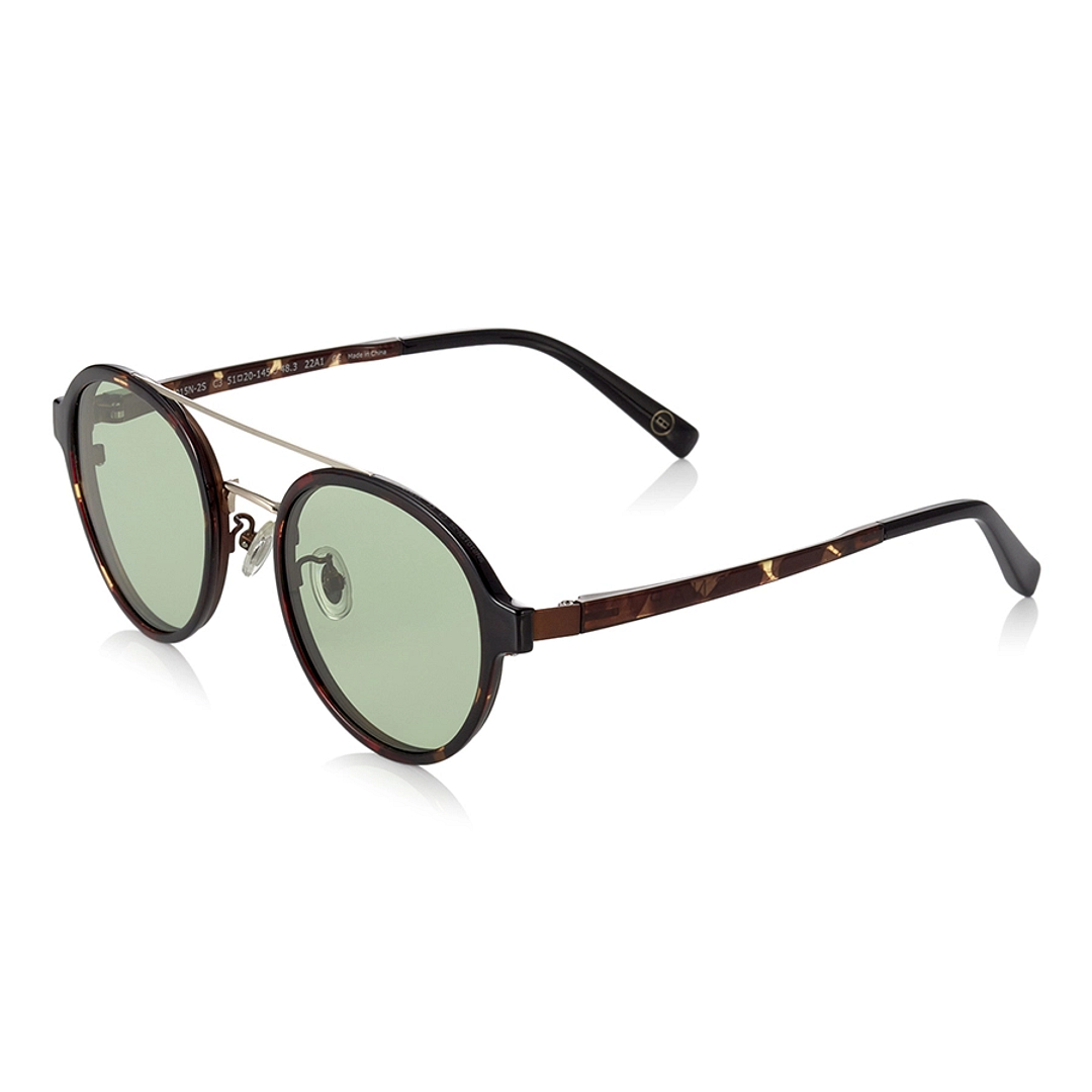 OWNDAYS | SUN Light Brown Full Rim Boston right side