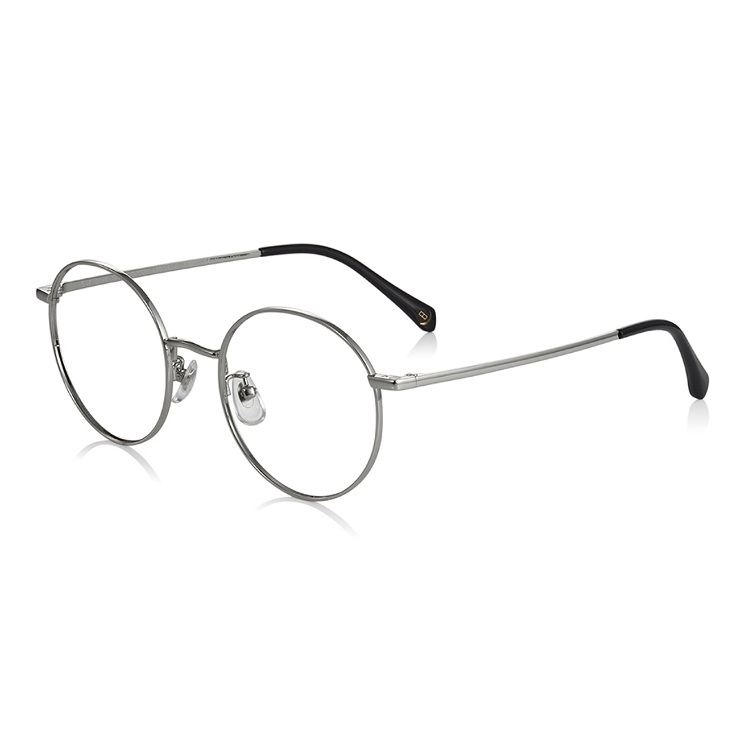 OWNDAYS | SUN Silver Full Rim Round right side