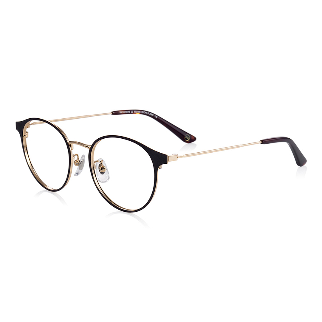 OWNDAYS | SUN Dark Brown Full Rim Boston left side