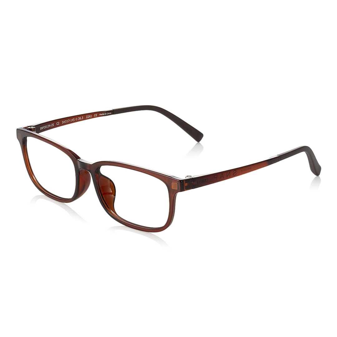 OWNDAYS | SUN Light Brown Full Rim Rectangle left side