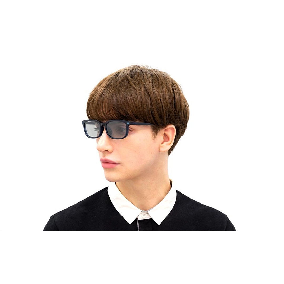 OWNDAYS | SUN Navy Blue Full Rim Rectangle left side