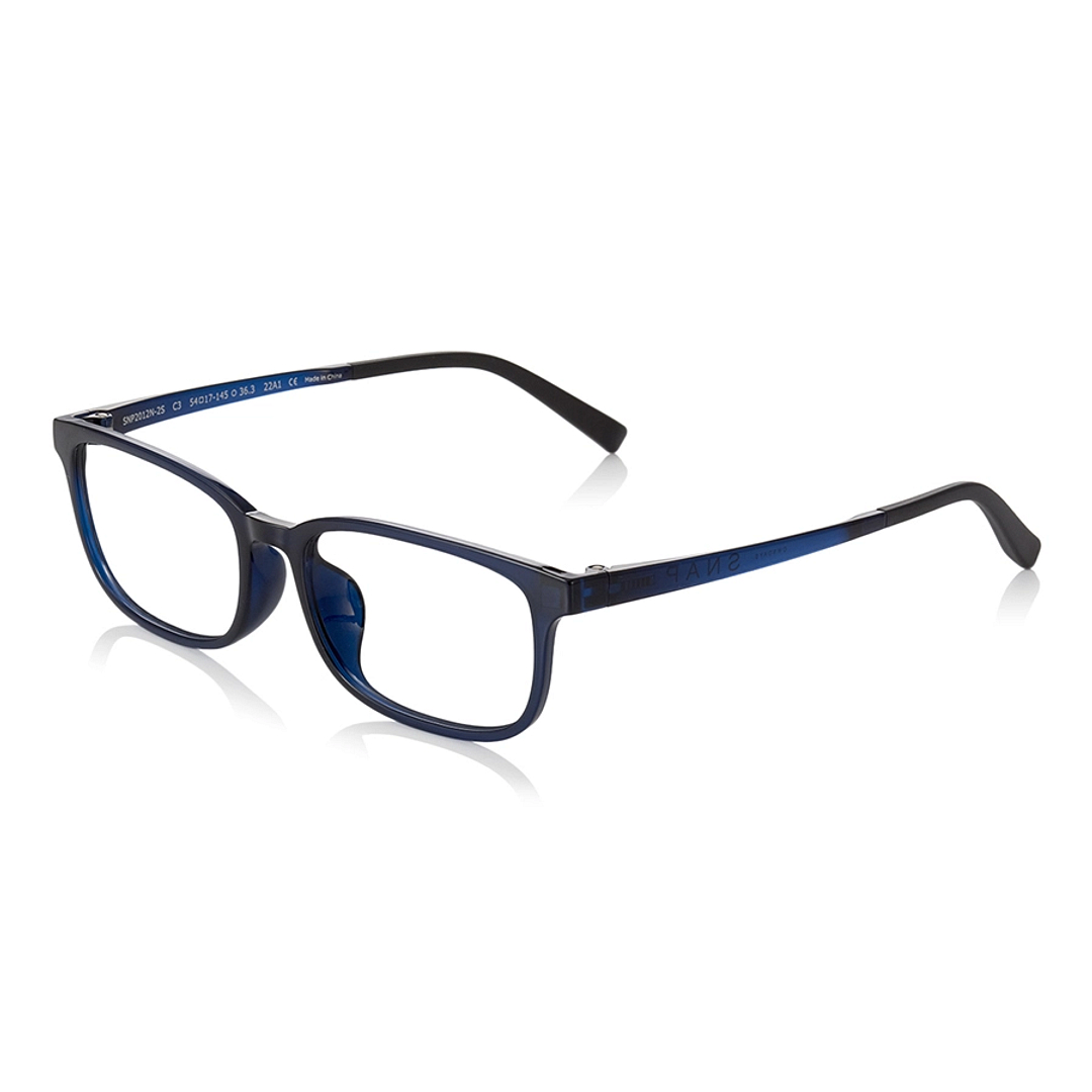 OWNDAYS | SUN Navy Blue Full Rim Rectangle left side