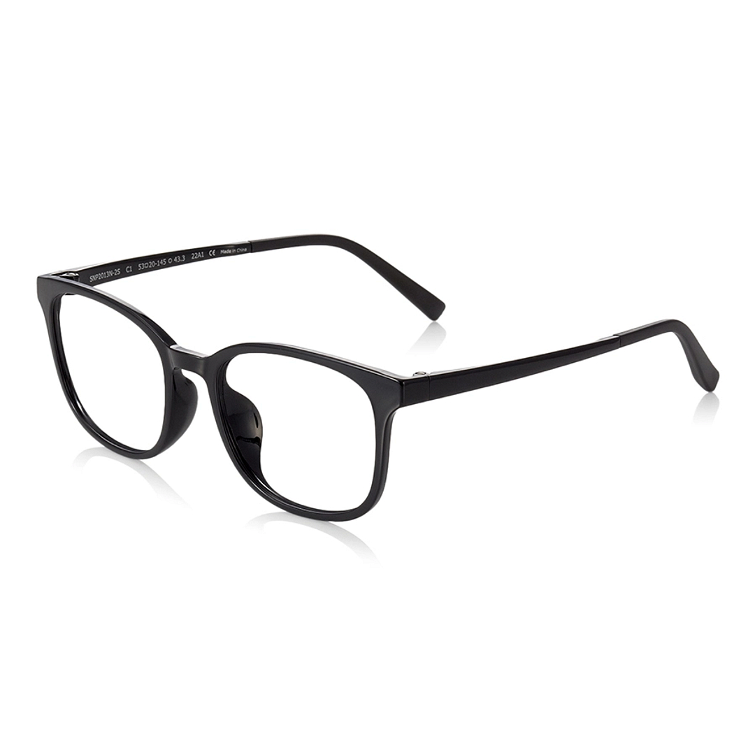 OWNDAYS | SUN Black Full Rim Wellington left side