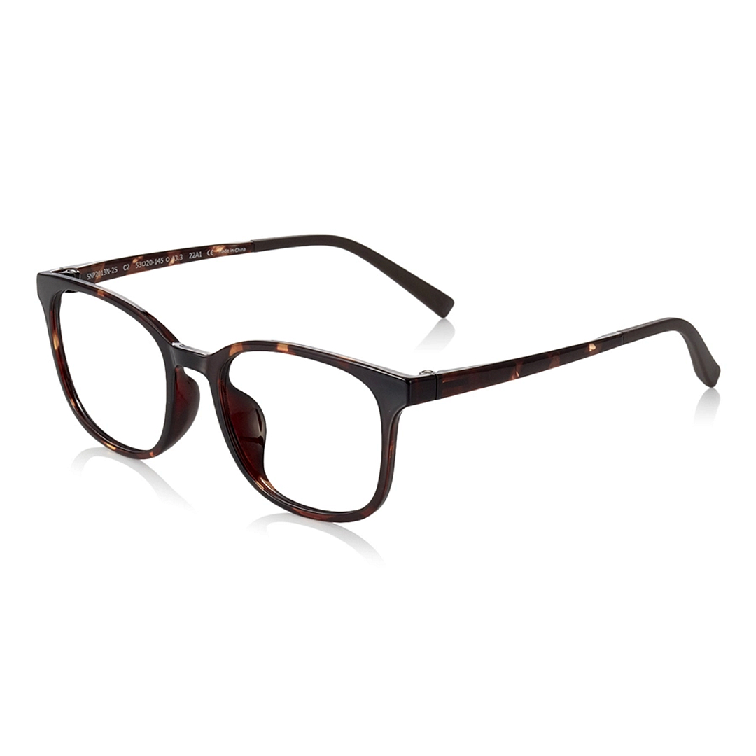 OWNDAYS | SUN Light Brown Full Rim Wellington left side