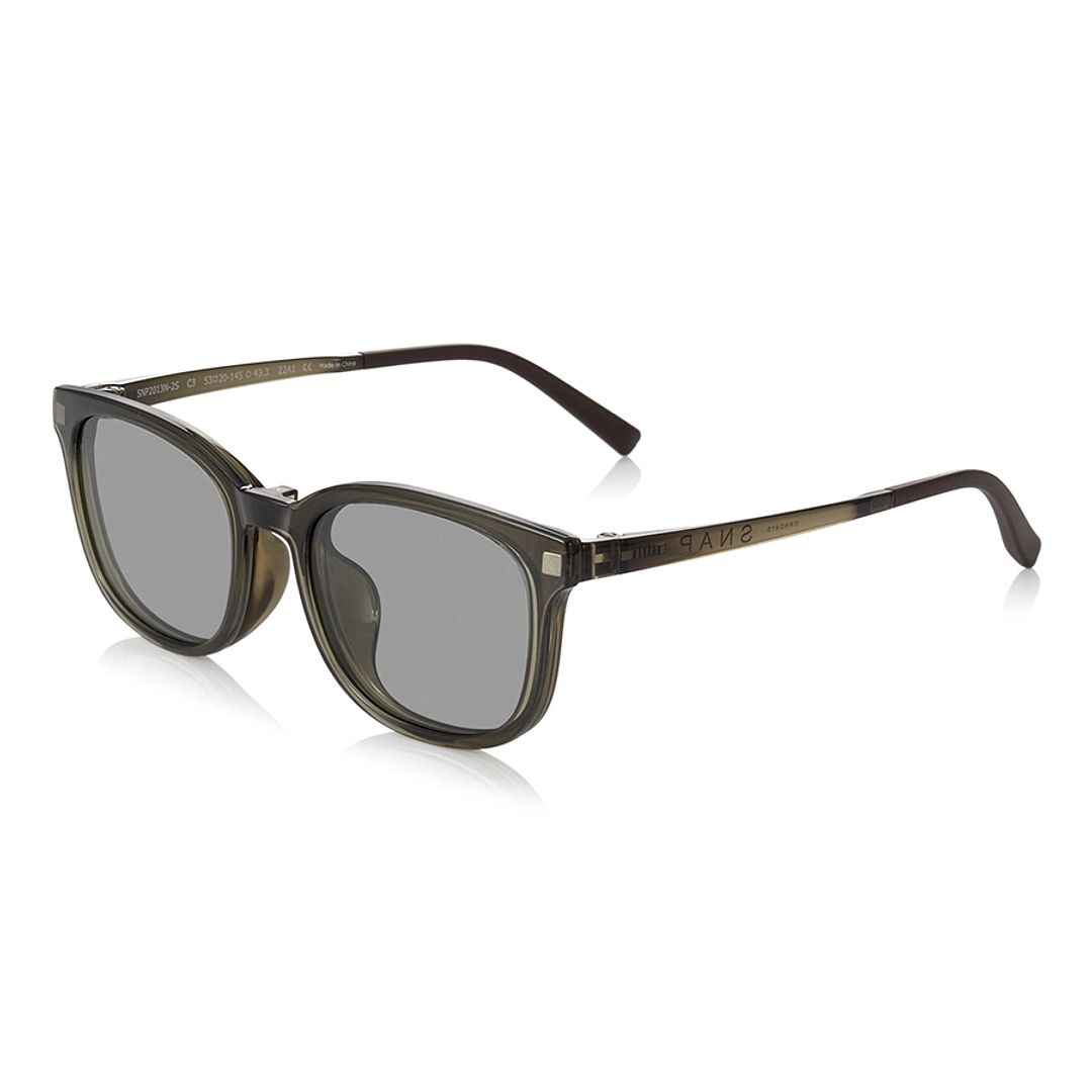 OWNDAYS | SUN Tan Brown Full Rim Wellington right side