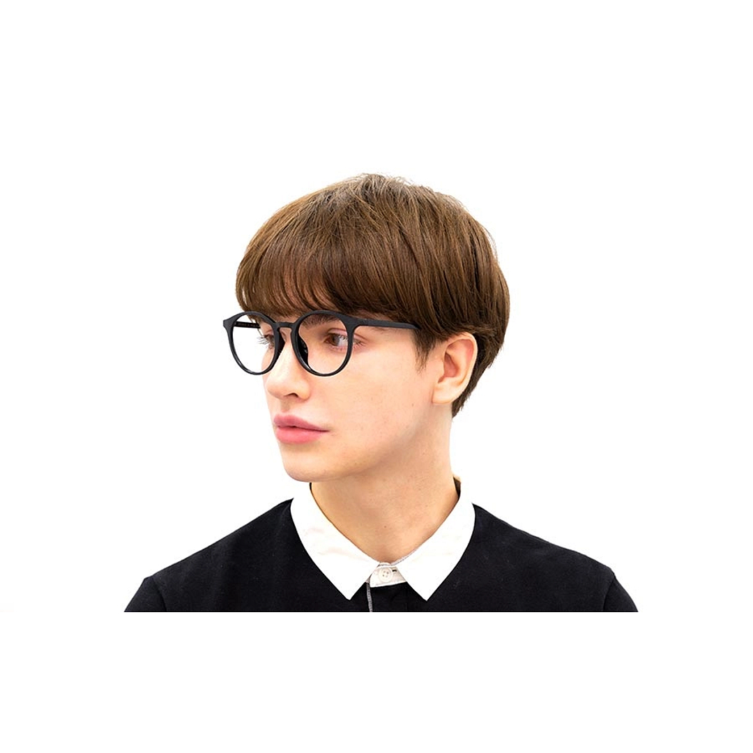 OWNDAYS | SUN Black Full Rim Boston right side