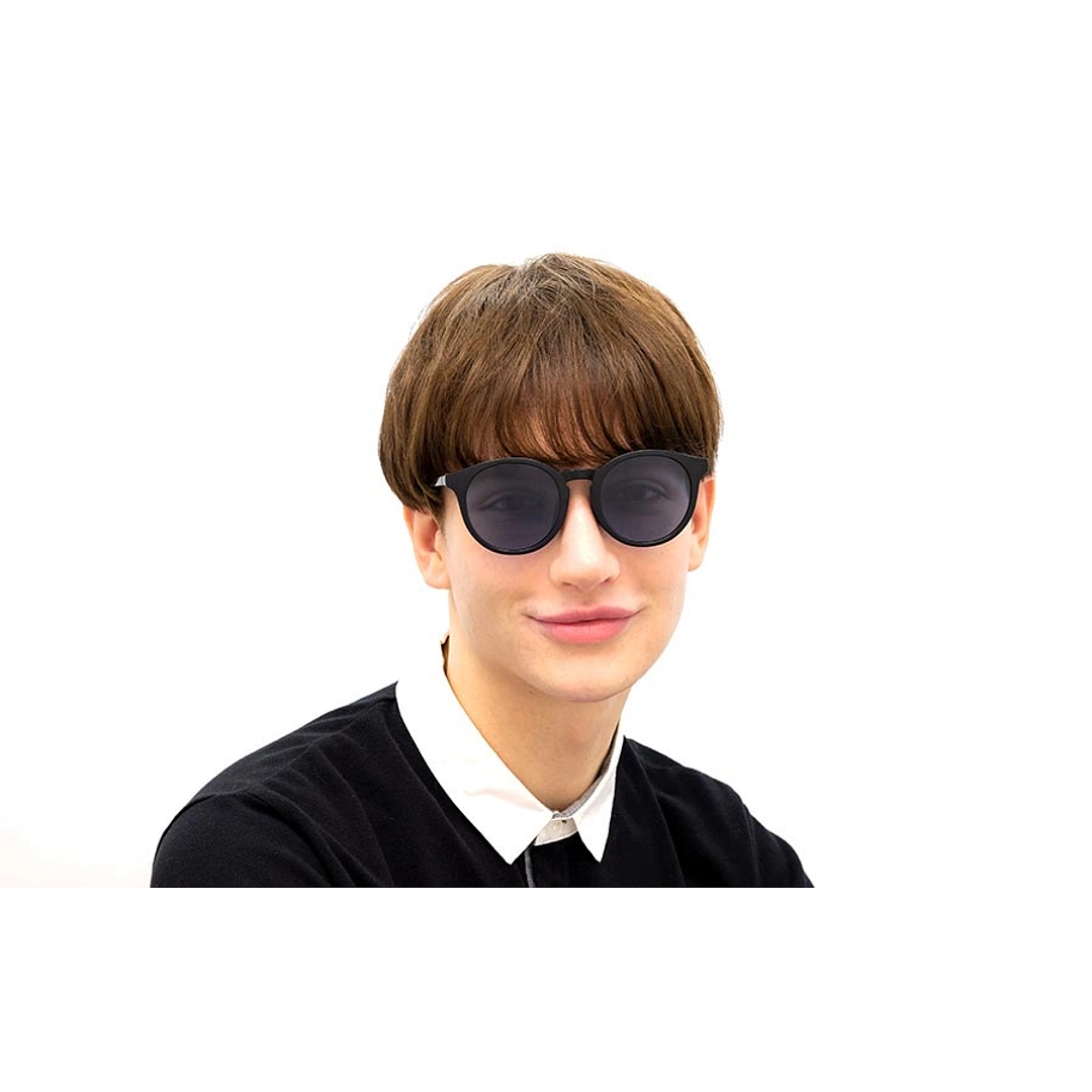 OWNDAYS | SUN Black Full Rim Boston left side