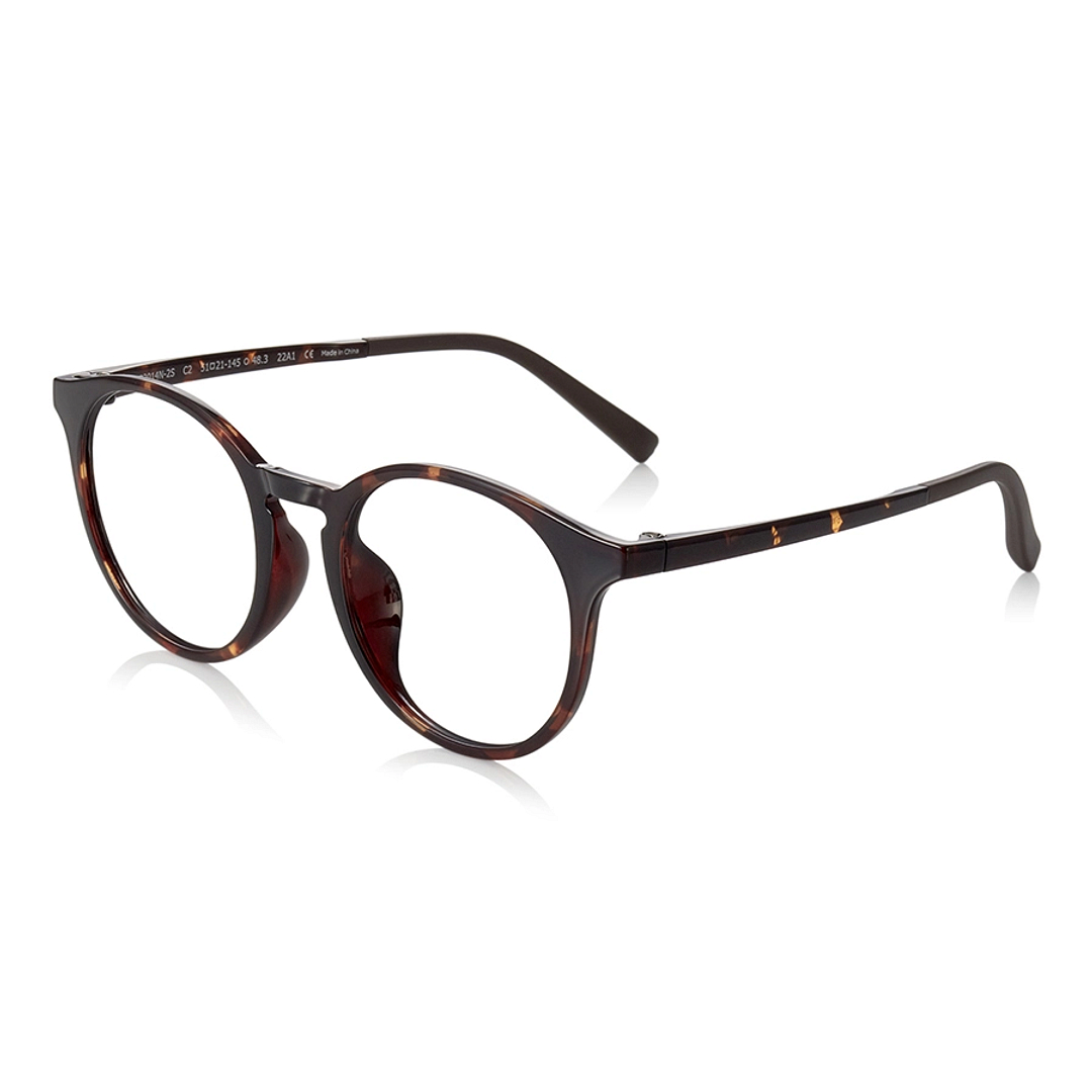 OWNDAYS | SUN Brown Demi Full Rim Boston left side