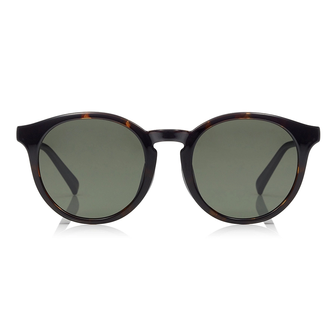 OWNDAYS | SUN Brown Demi Full Rim Boston right side