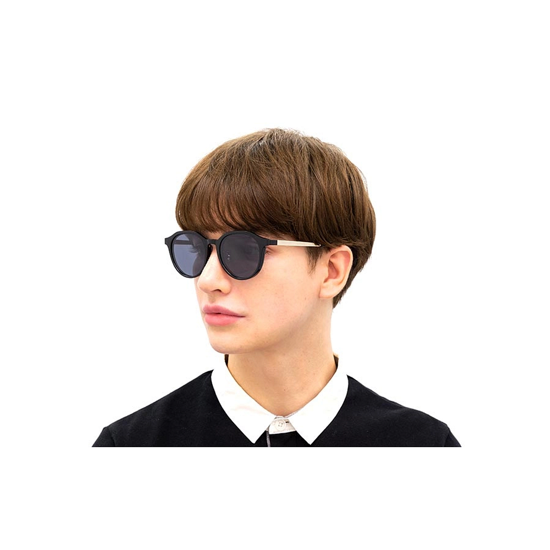 OWNDAYS | SUN Black Full Rim Boston right side