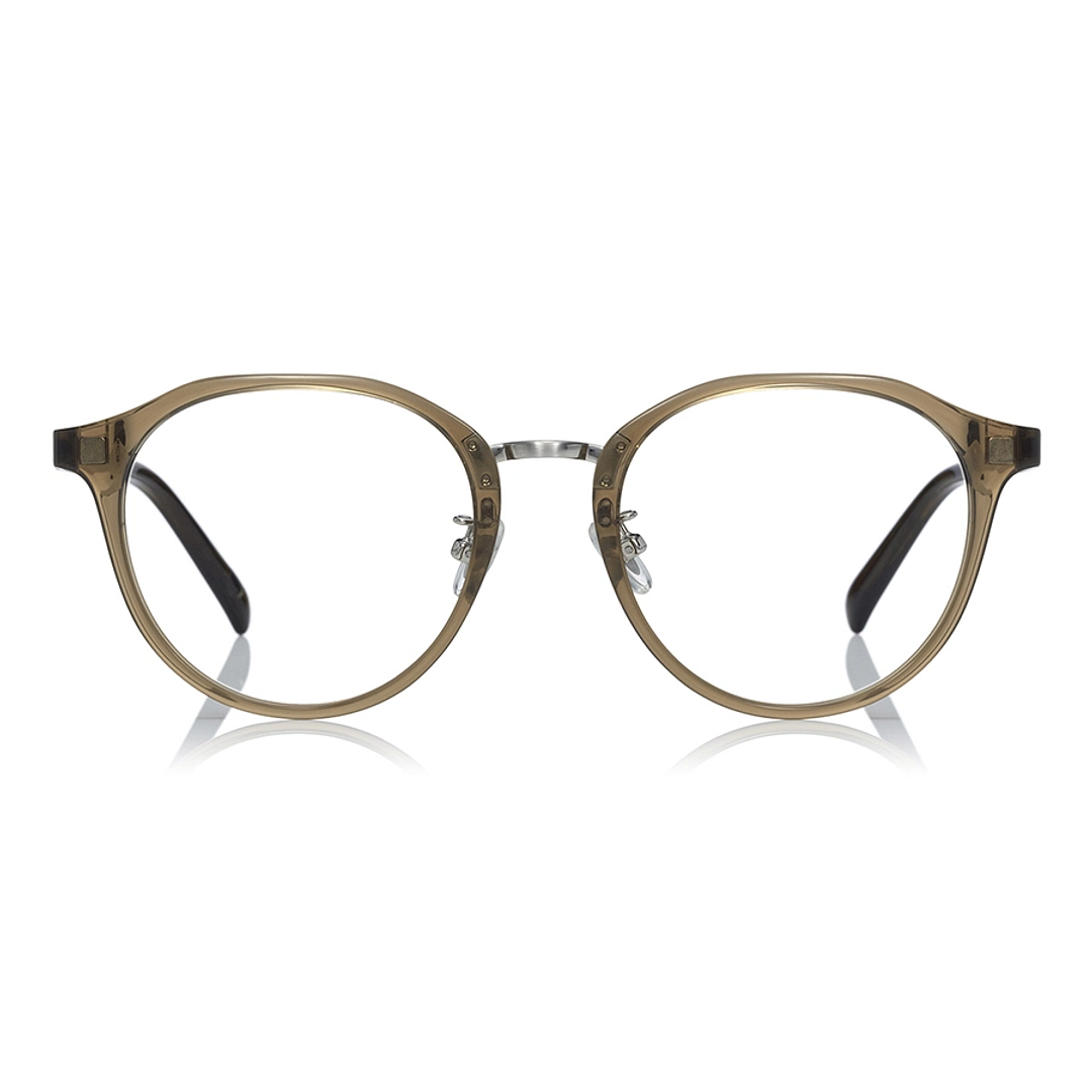 OWNDAYS | SUN Brown Full Rim Boston left side