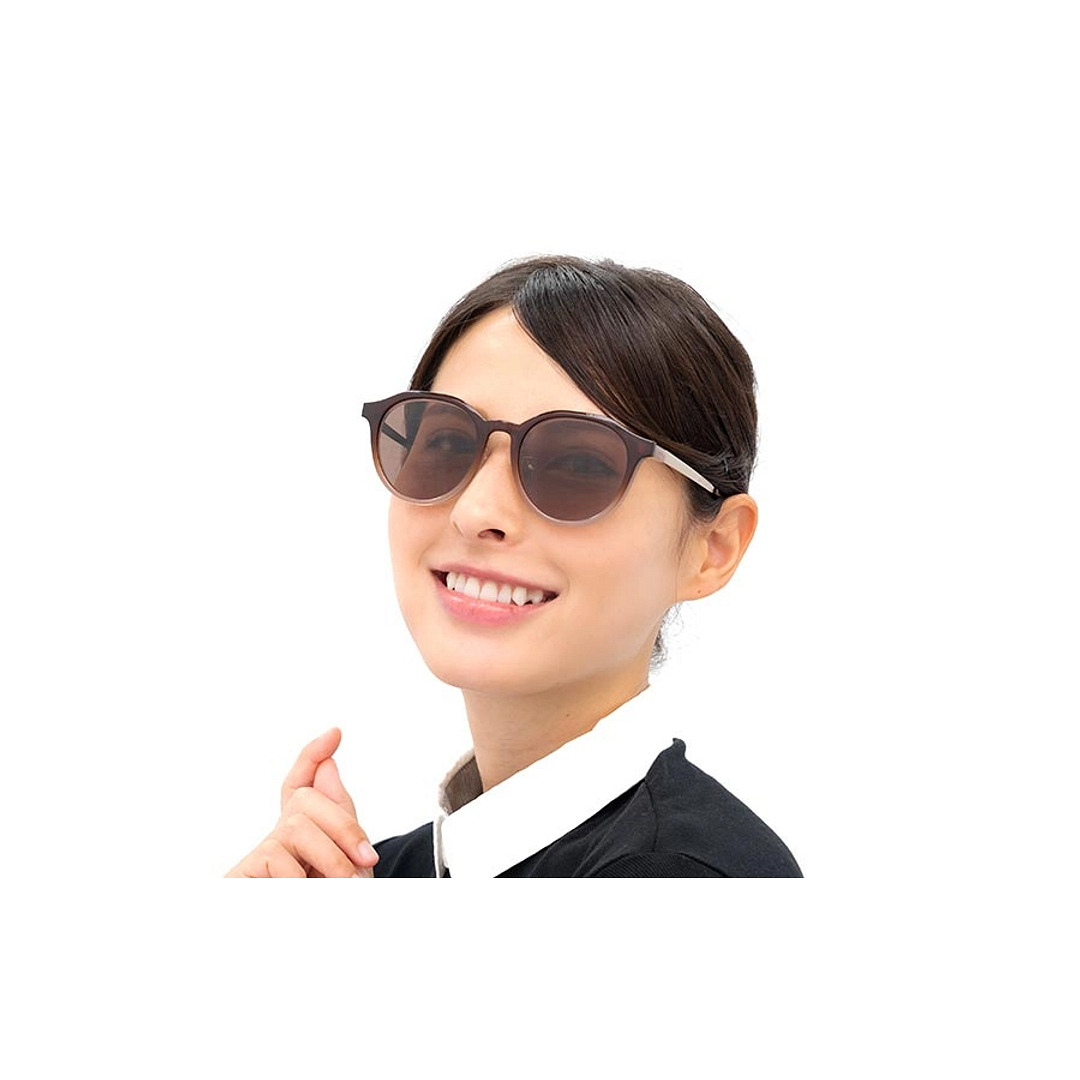 OWNDAYS | SUN Light Pink Full Rim Boston right side