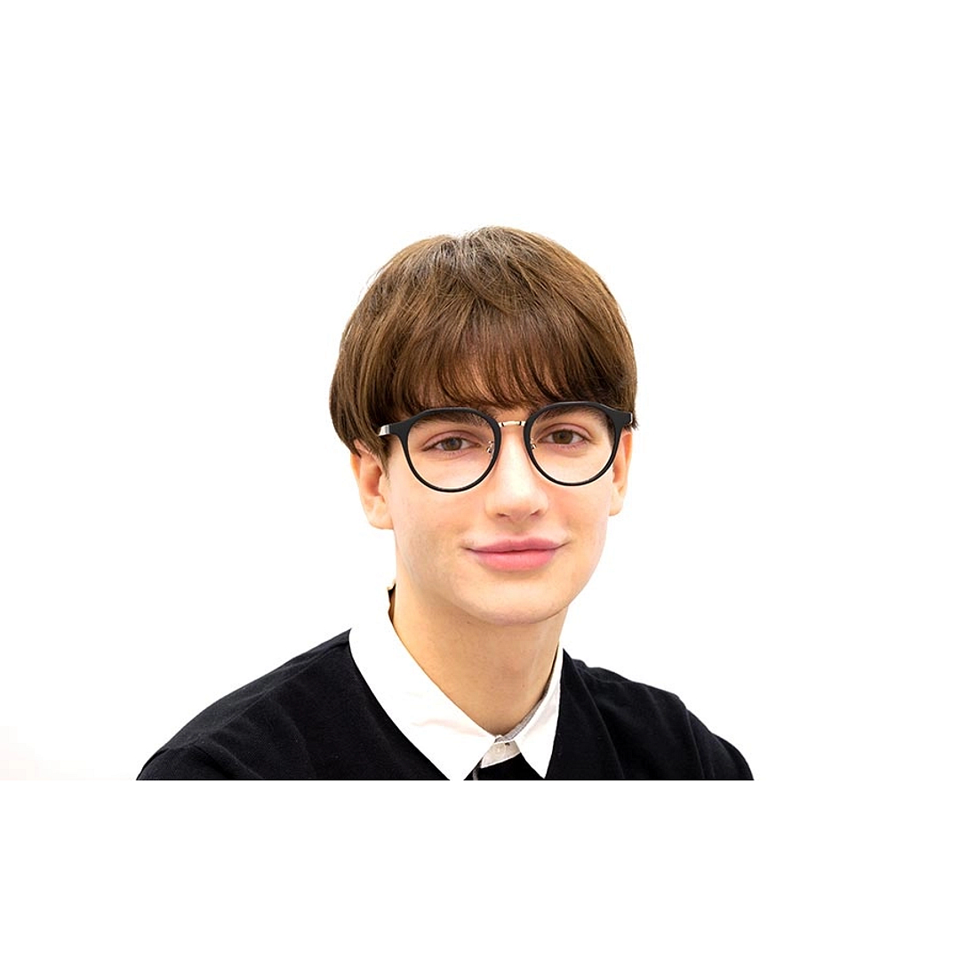 OWNDAYS | SUN Light Pink Full Rim Boston left side