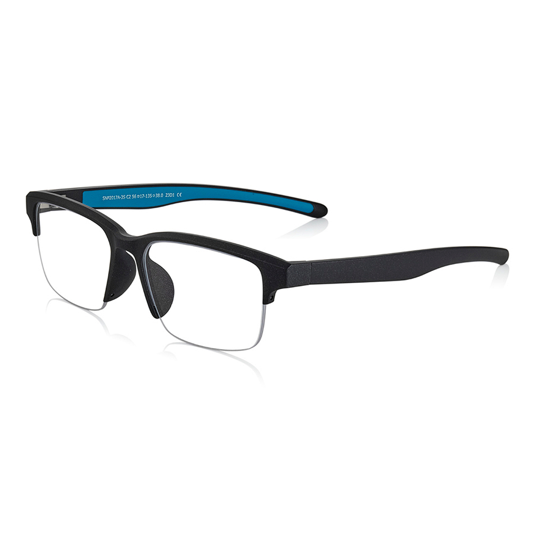 OWNDAYS | SUN Black Full Rim Rectangle left side