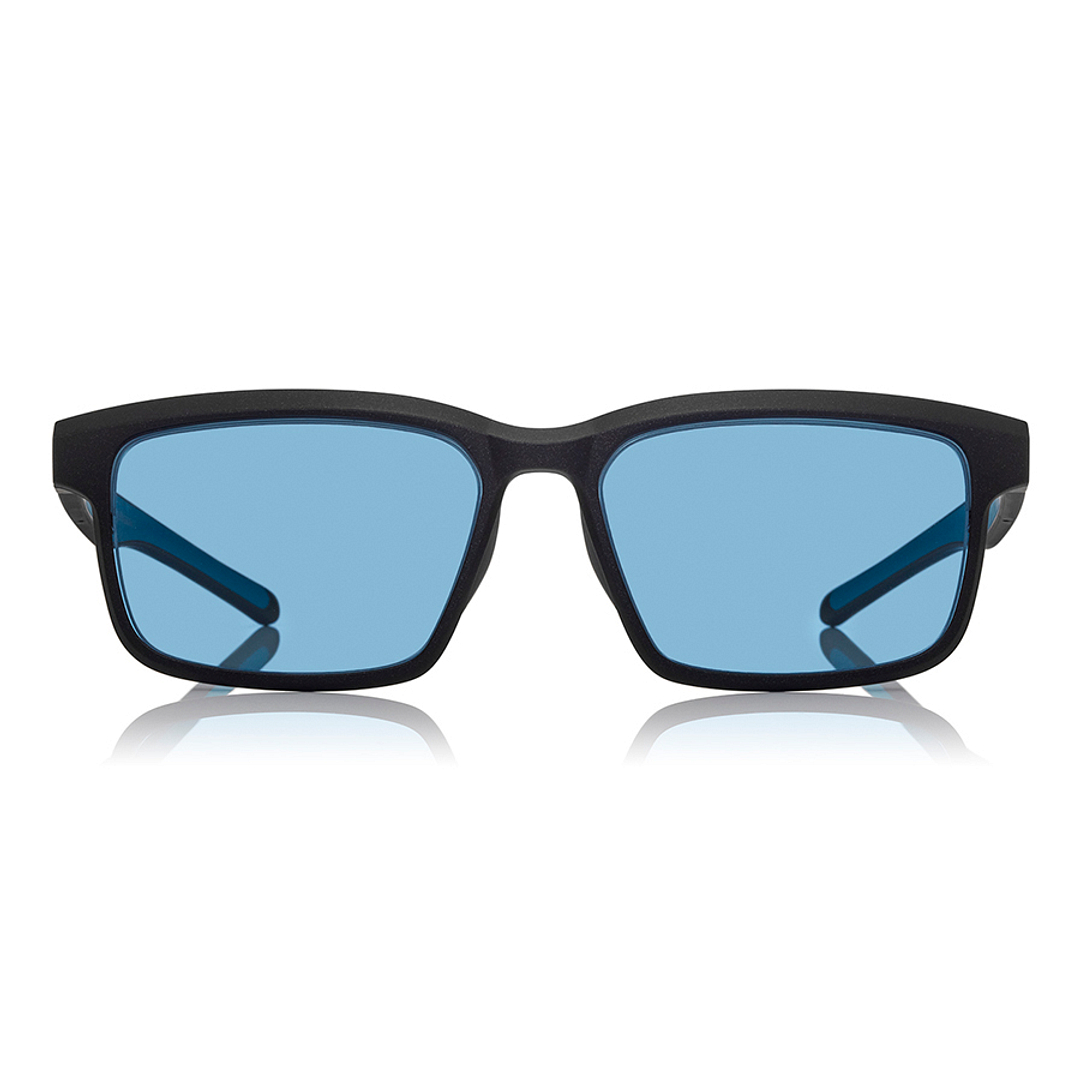 OWNDAYS | SUN Black Full Rim Rectangle left side