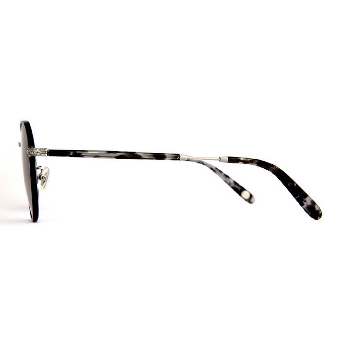 OWNDAYS | SUN Silver Full Rim Round left side