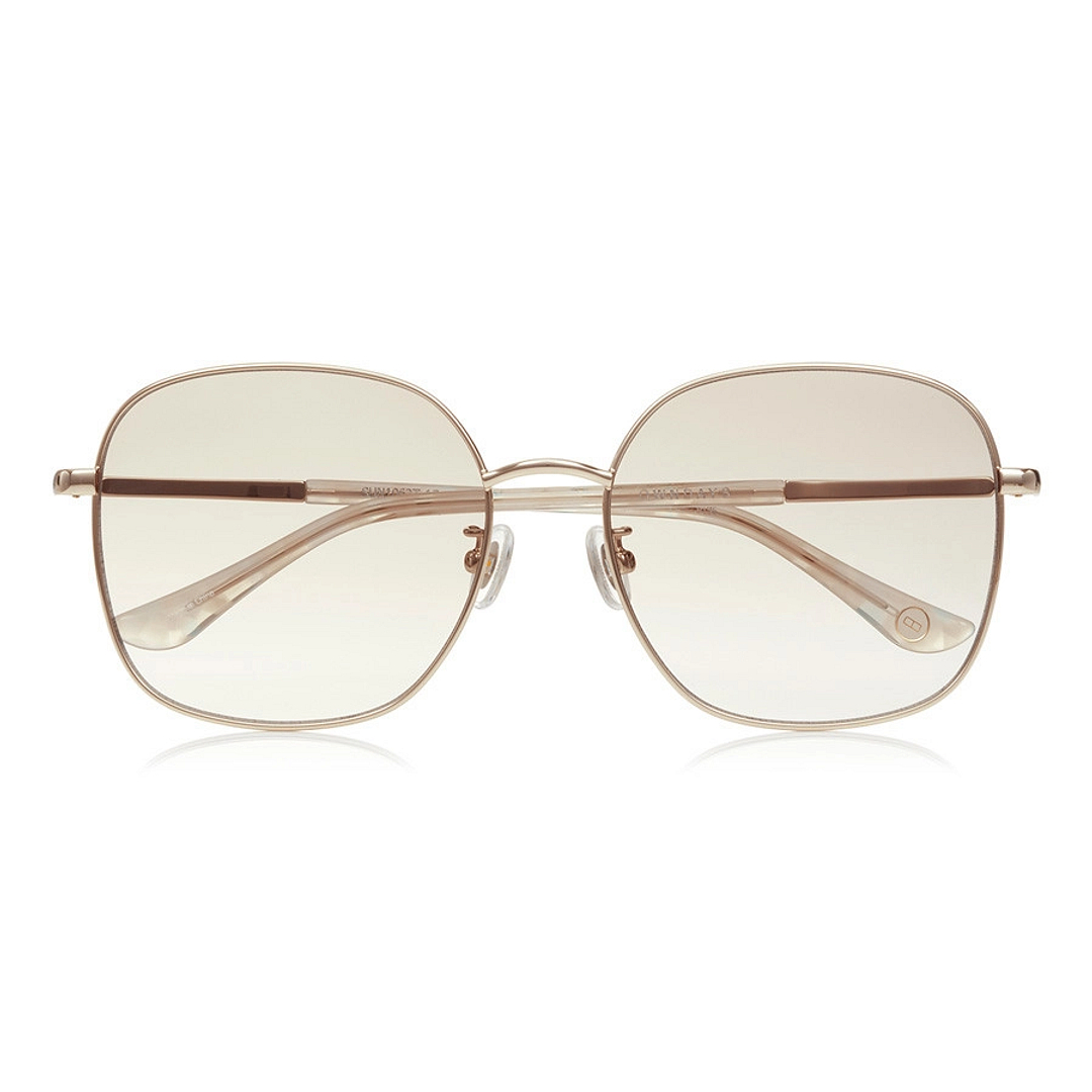 OWNDAYS | SUN Gold Full Rim Wellington right side