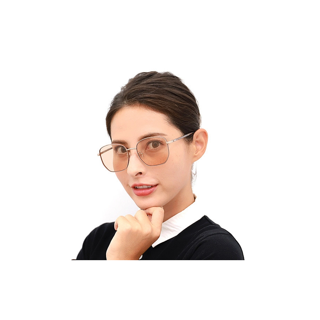 OWNDAYS | SUN Gold Full Rim Wellington left side