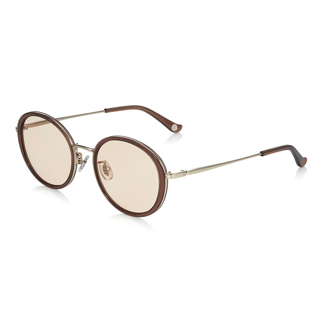 OWNDAYS | SUN Light Brown Full Rim Oval right side