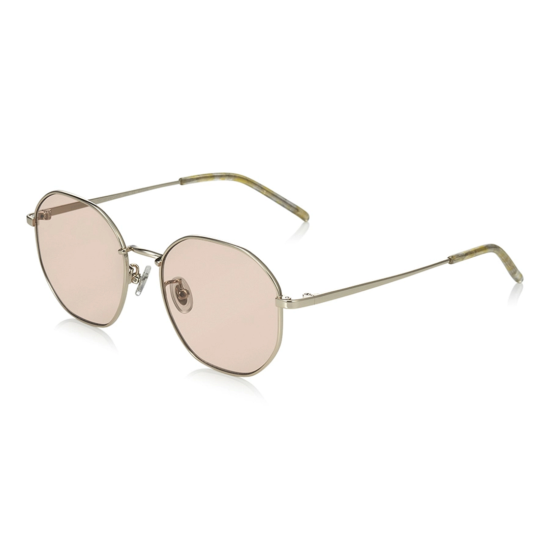 OWNDAYS | SUN Gold Full Rim Polygon right side