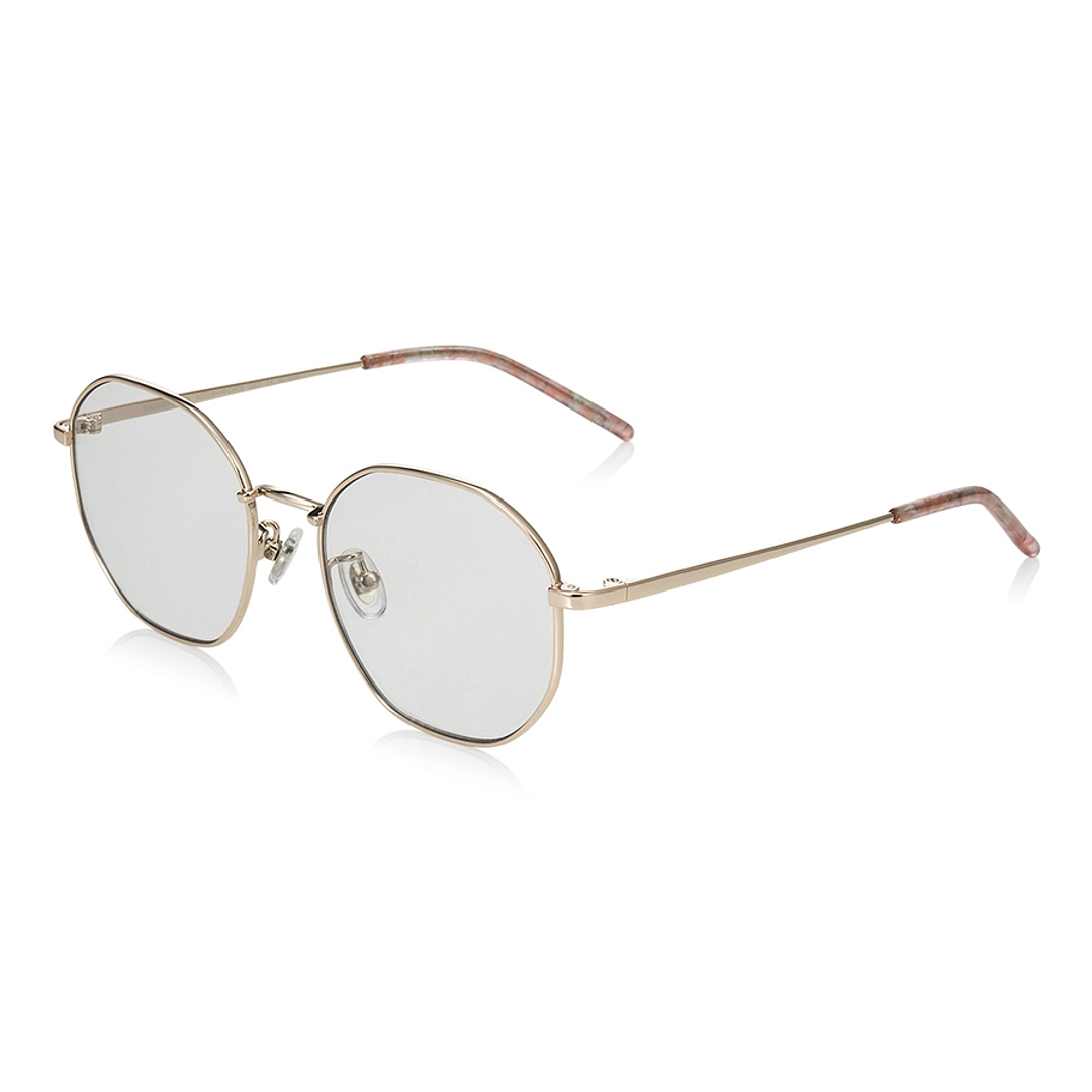 OWNDAYS | SUN Gold Full Rim Polygon right side