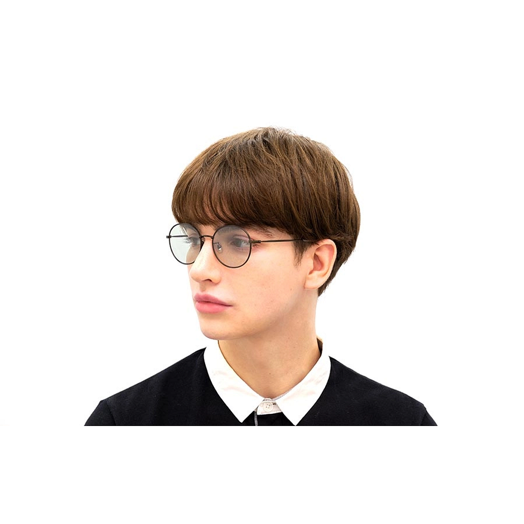 OWNDAYS | SUN Silver Full Rim Round right side