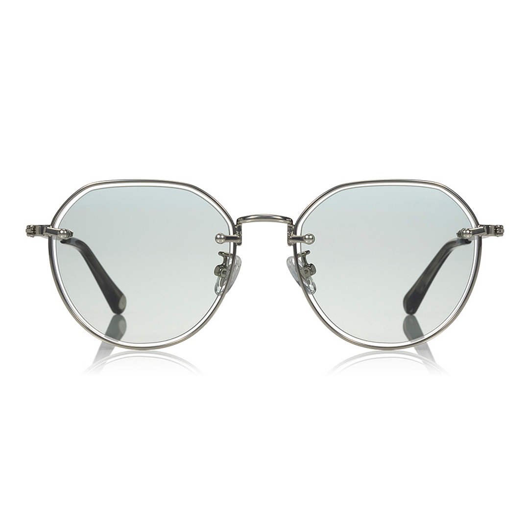 OWNDAYS | SUN Silver Full Rim Boston right side