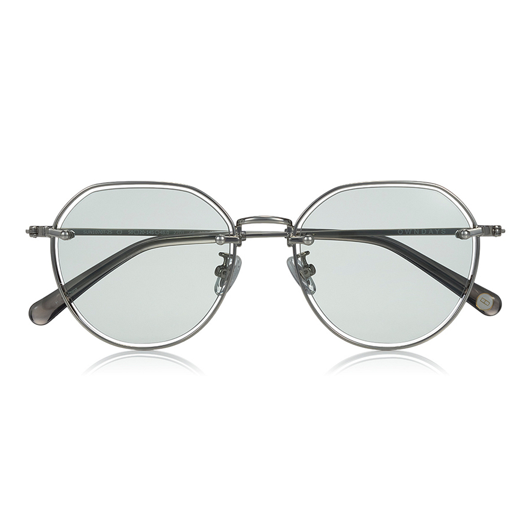 OWNDAYS | SUN Silver Rimless Crown Pant right side