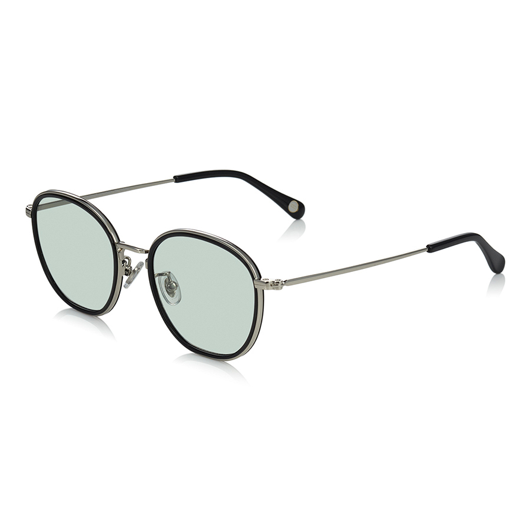 OWNDAYS | SUN Silver Full Rim Polygon right side