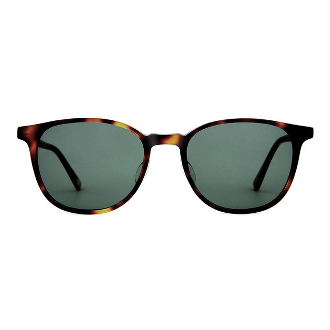 OWNDAYS | SUN Brown Demi Full Rim Wellington left side
