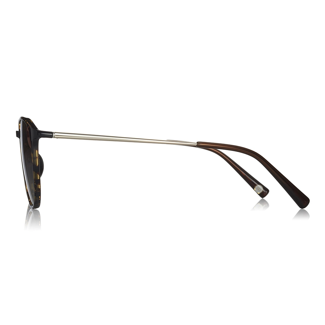 OWNDAYS | SUN Light Brown Full Rim Boston left side