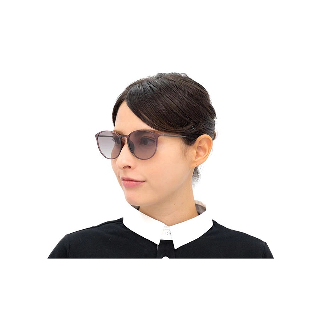 OWNDAYS | SUN Light Brown Full Rim Boston right side