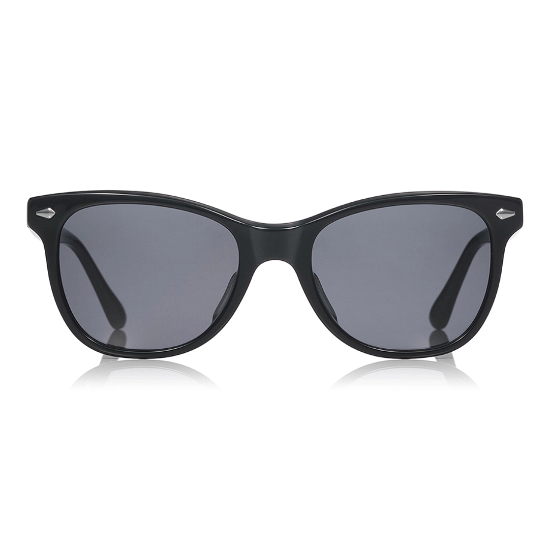 OWNDAYS | SUN Black Full Rim Wellington left side