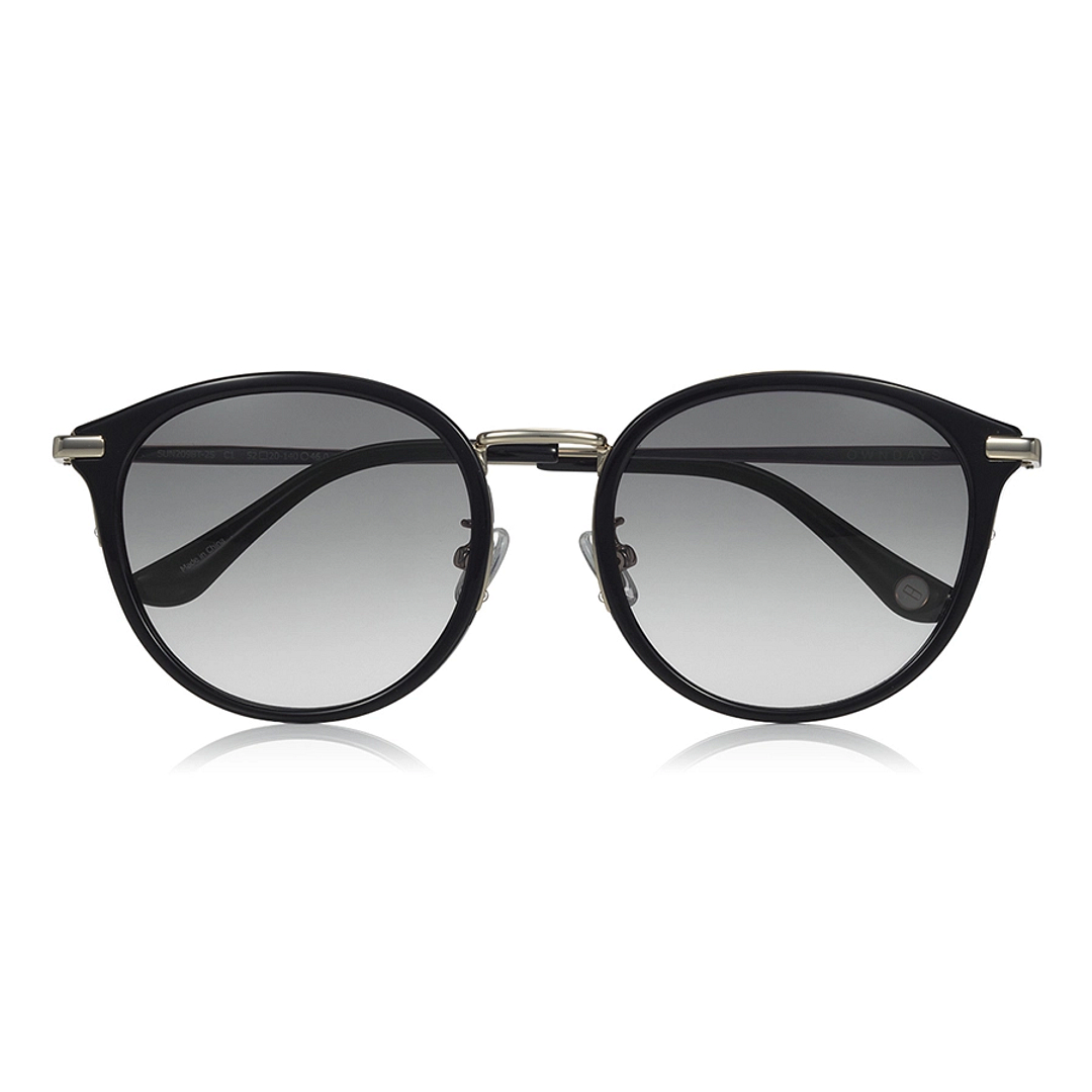 OWNDAYS | SUN Black Full Rim Boston right side