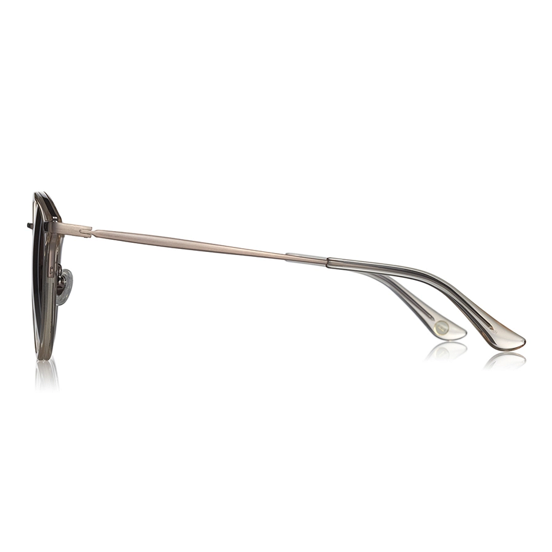 OWNDAYS | SUN Clear Orange Full Rim Boston left side