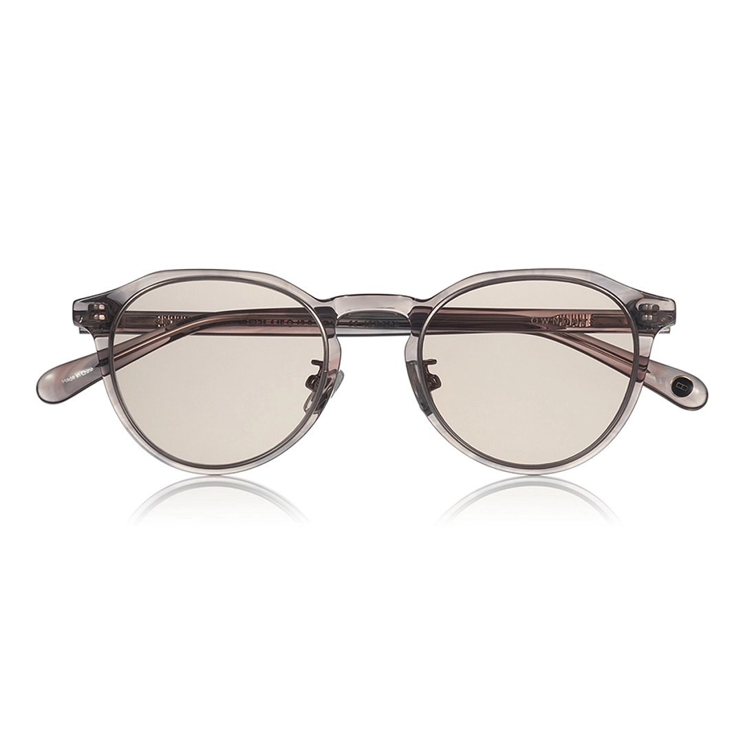 OWNDAYS | SUN Light Brown Full Rim Boston right side