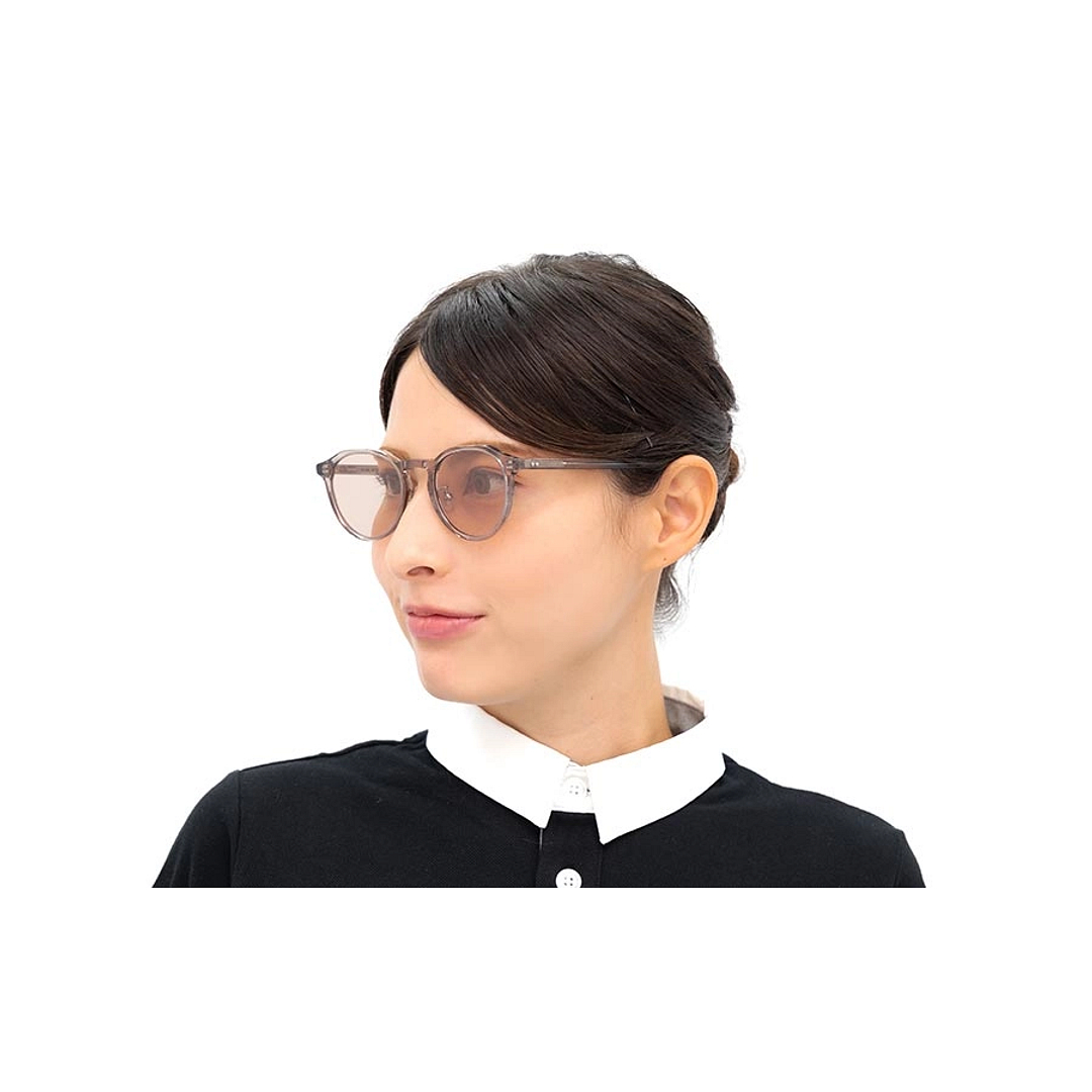 OWNDAYS | SUN Light Brown Full Rim Boston right side