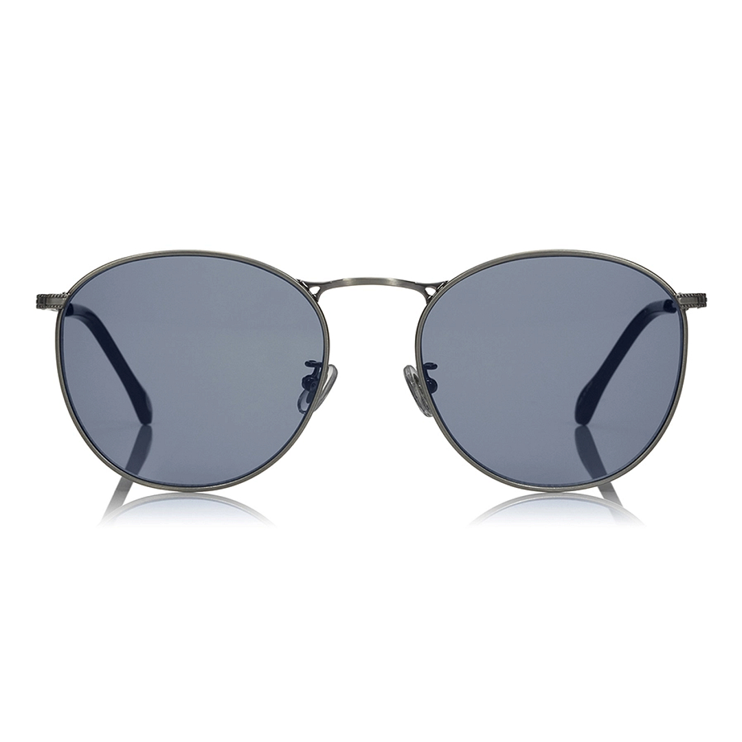 OWNDAYS | SUN Silver Full Rim Round left side