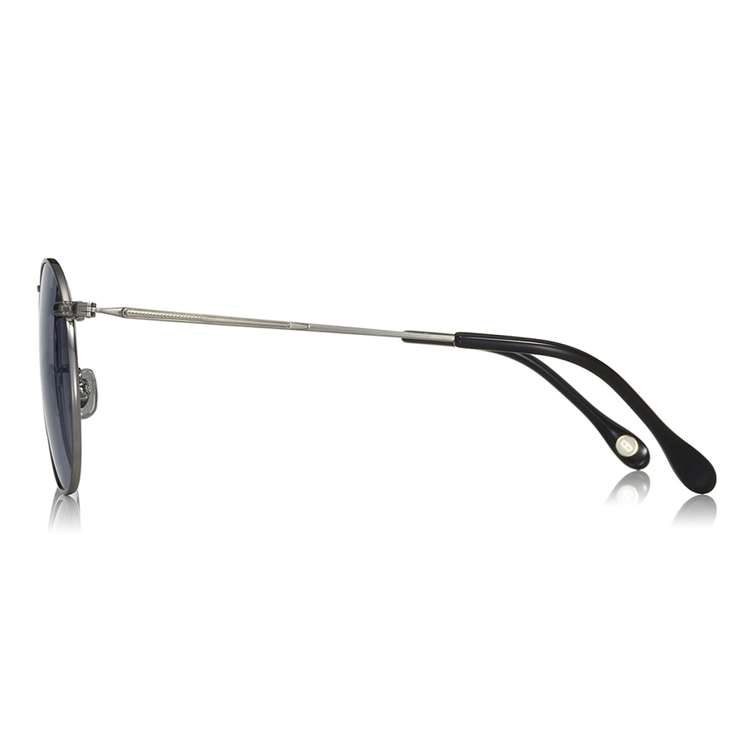 OWNDAYS | SUN Silver Full Rim Round left side