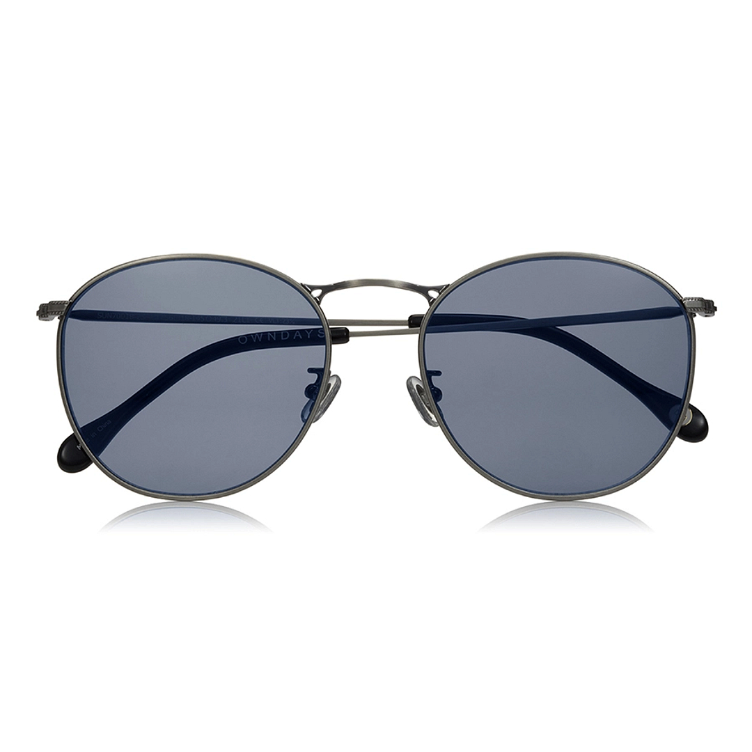 OWNDAYS | SUN Silver Full Rim Round right side