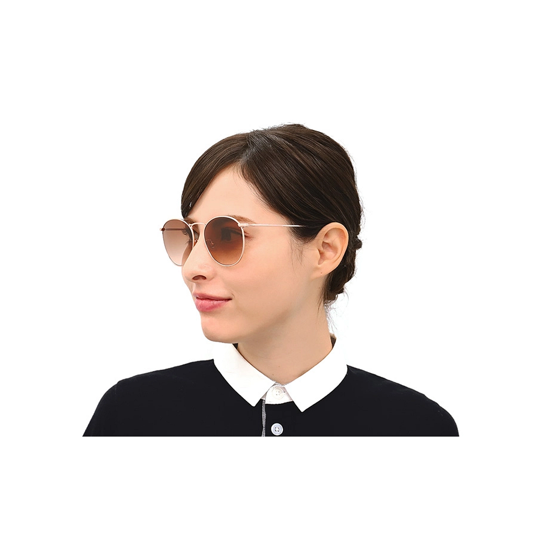 OWNDAYS | SUN Pink Transparent Full Rim Round right side