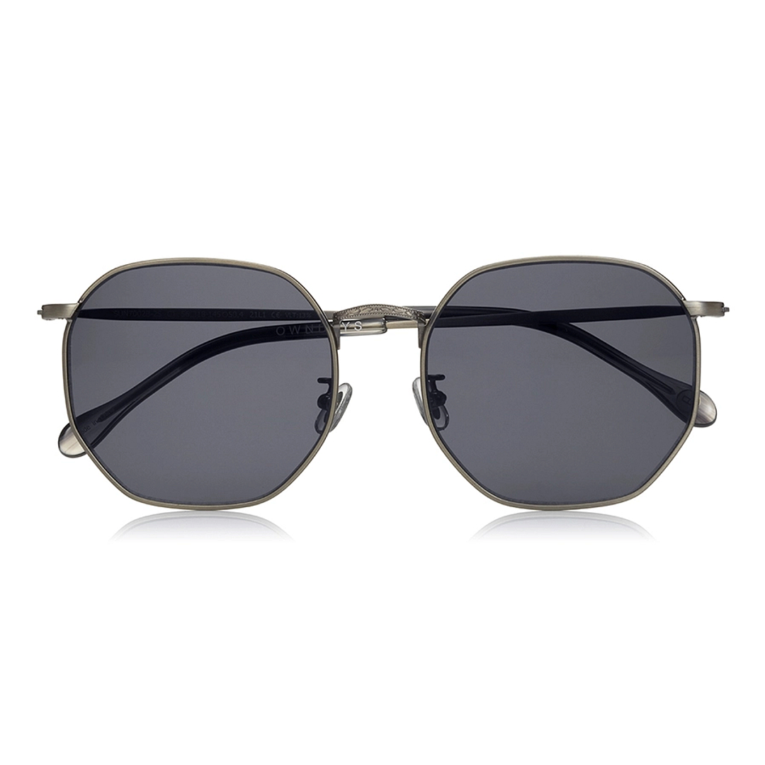 OWNDAYS | SUN Matte Gun Full Rim Wellington right side