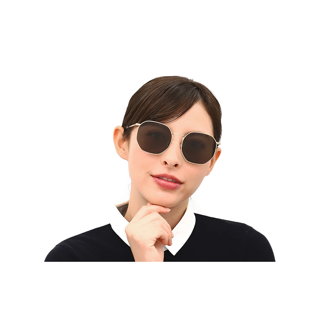 OWNDAYS | SUN Silver Full Rim Wellington left side