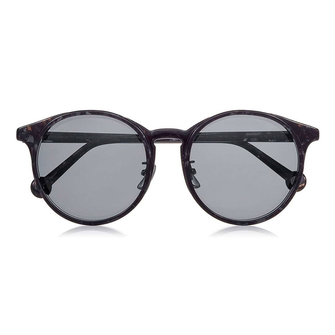 OWNDAYS | SUN Black Full Rim Boston right side