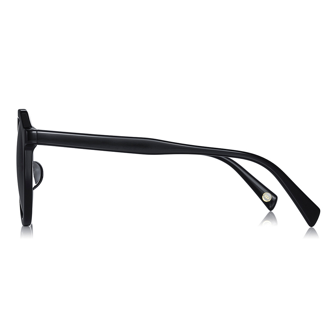 OWNDAYS | SUN Black Full Rim Boston left side